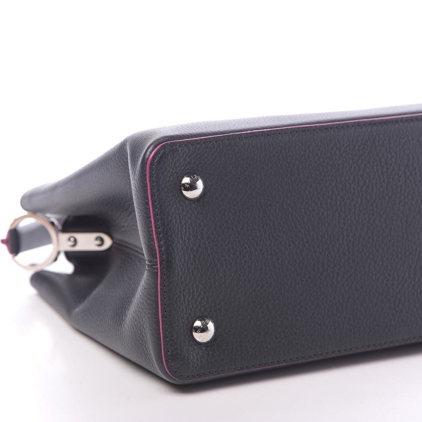 Taurillon Capucines MM Cobalt