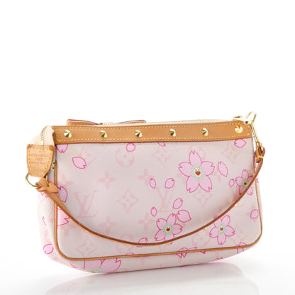 Louis Vuitton Monogram Cherry Blossom Pochette Accessories Pink 3 of 7