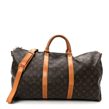 Louis Vuitton Monogram Keepall Bandouliere 50 1 of 13