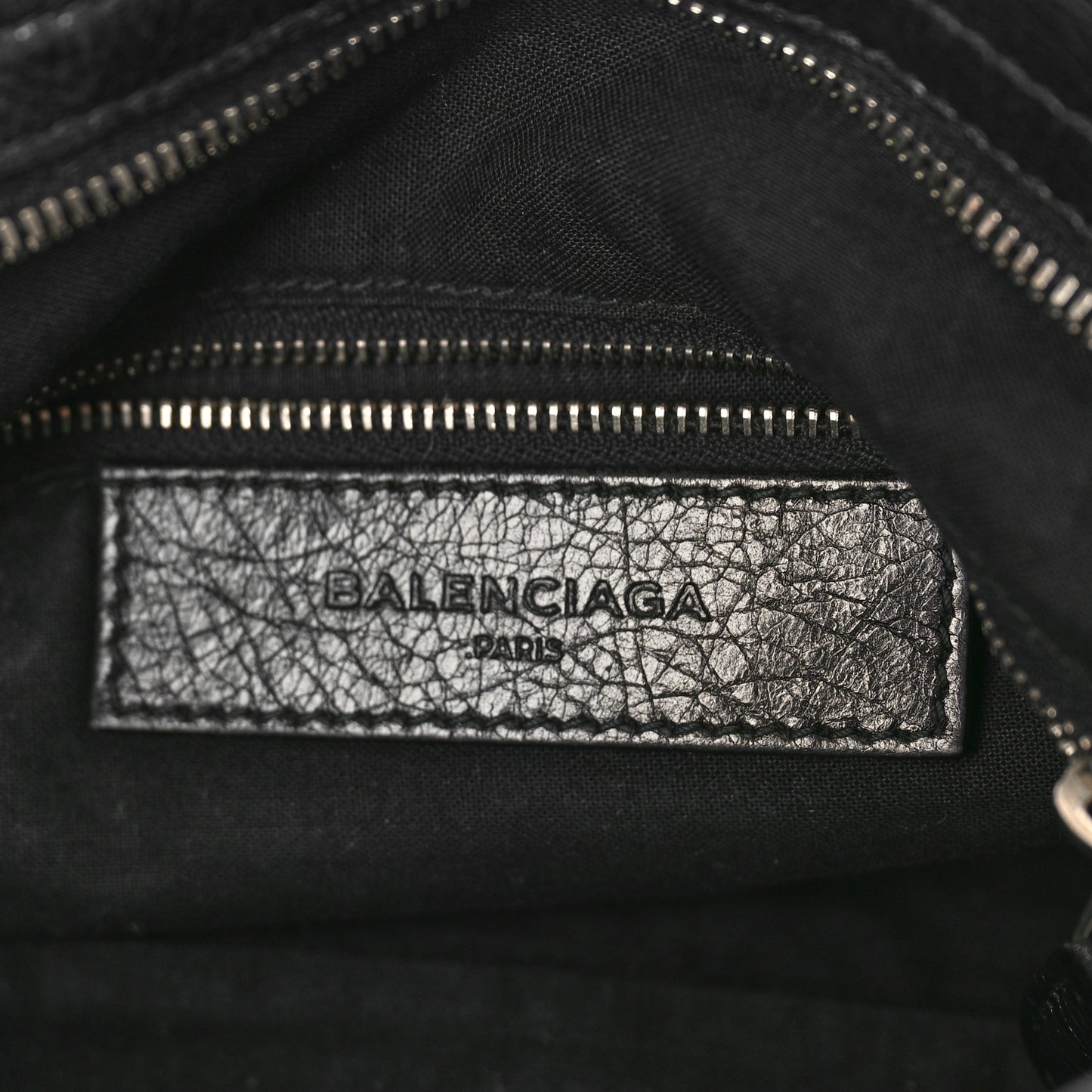 Agneau Giant 12 Silver Hardware Town Black