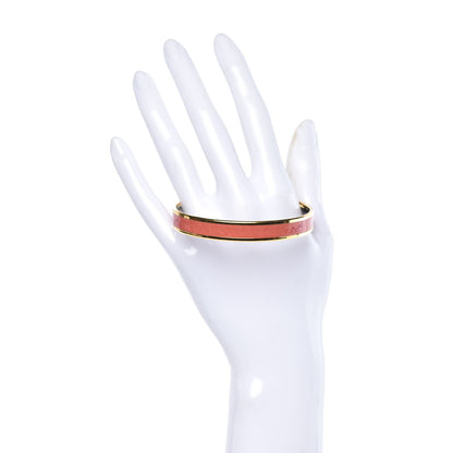 Hermes Enamel Printed Narrow Caleche Bracelet 65 2 of 5