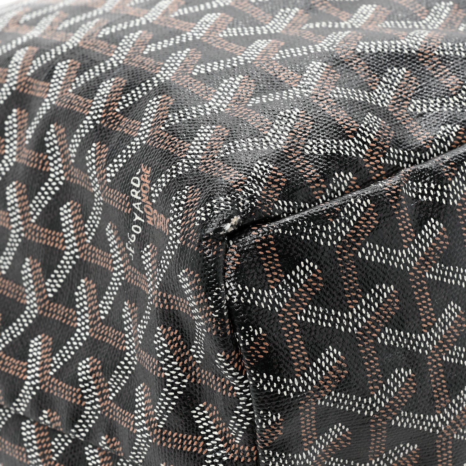 Goyard Goyardine Saint Louis PM Black Gold 11 of 26