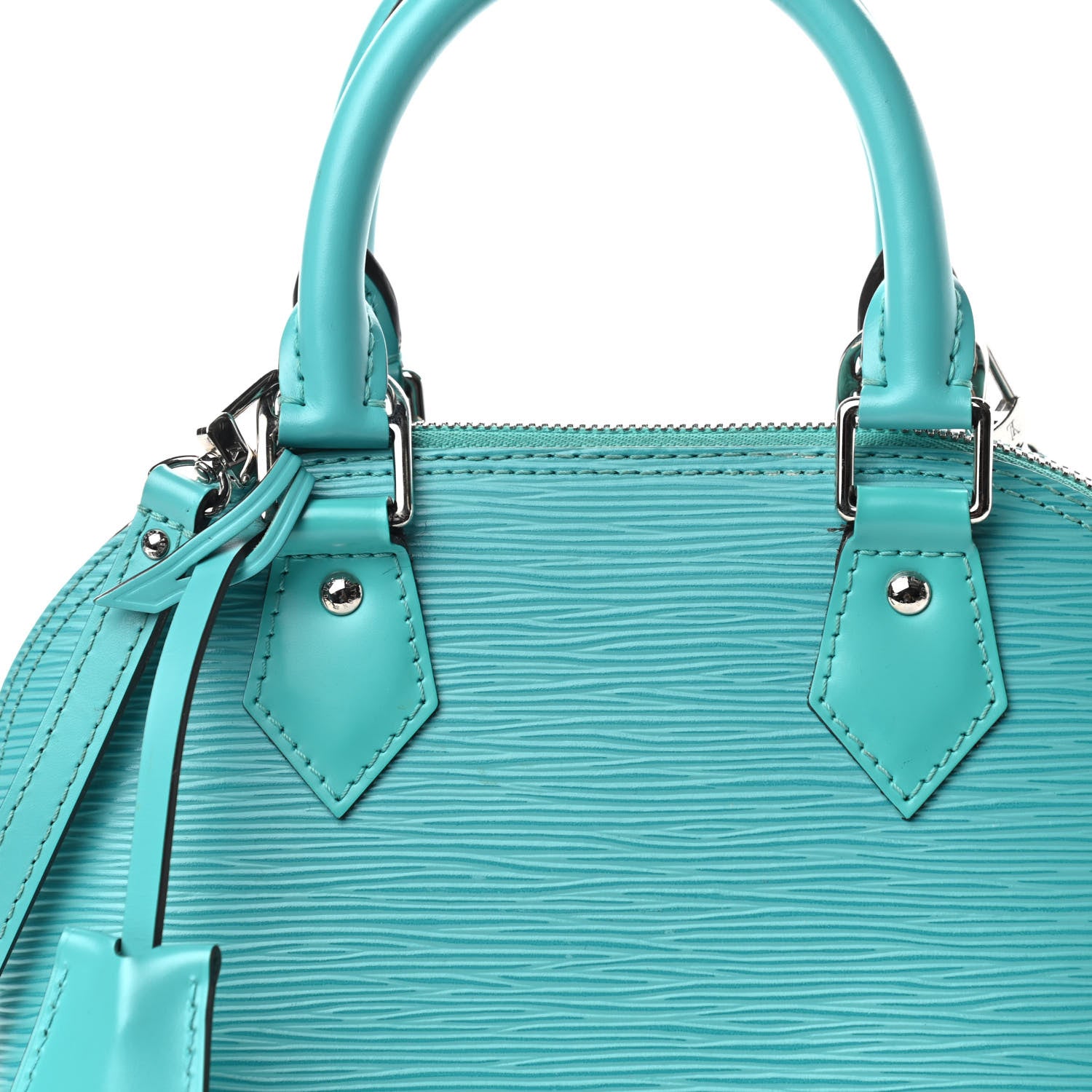 Louis Vuitton Epi Alma BB Turquoise 9 of 9