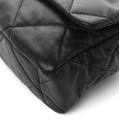 Chanel Lambskin Quilted Medium Chanel 19 Flap Black 10 of 11