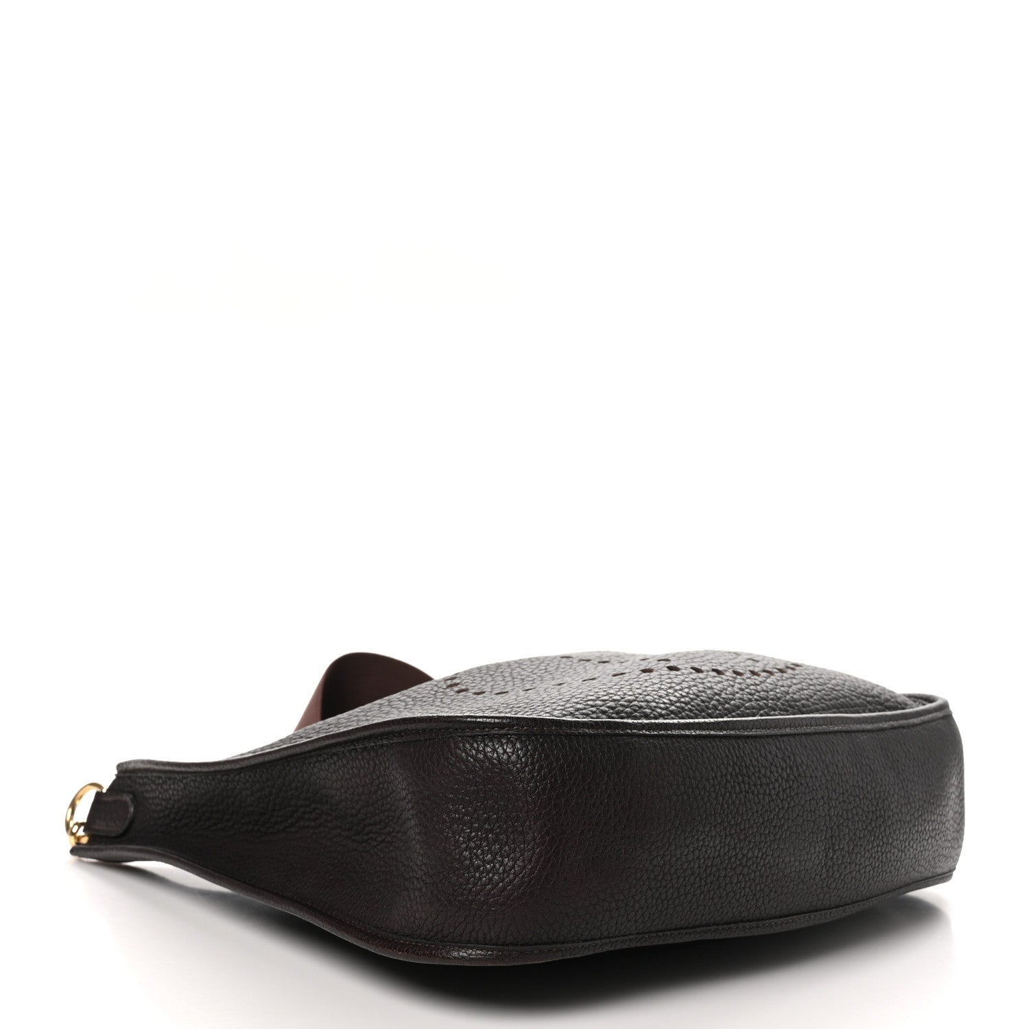 Hermes Taurillon Clemence Evelyne GM Chocolate 4 of 10
