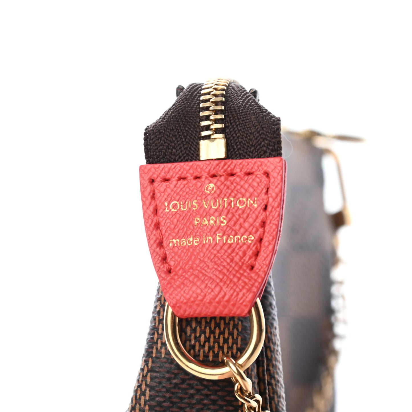 Damier Ebene 2015 Christmas Animation Mini Pochette Accessories