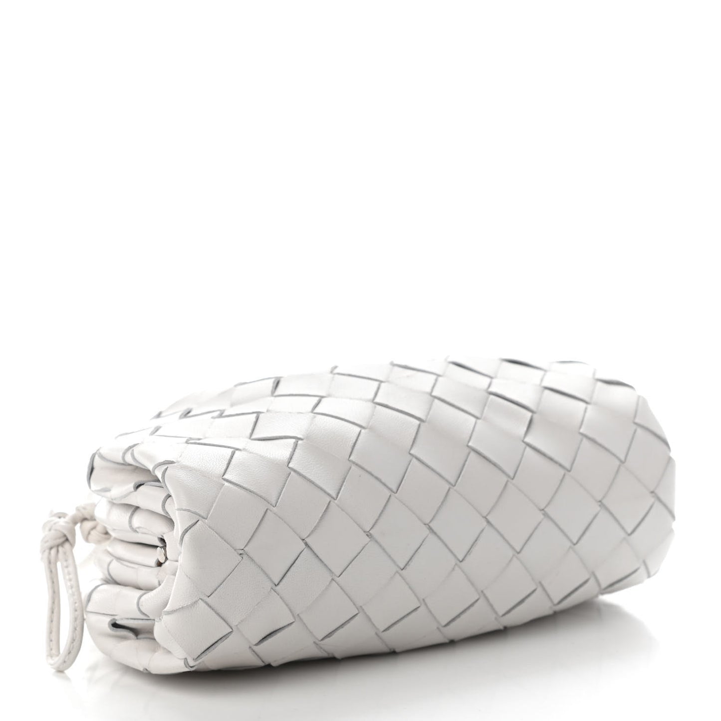 Nappa Intrecciato The Mini Pouch Chalk