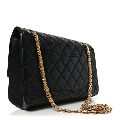 Chanel Aged Calfskin Quilted 2.55 Reissue 226 Flap Black 3 of 10
