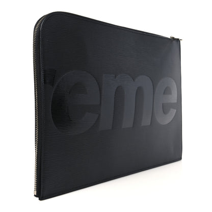 Louis Vuitton X Supreme Epi Pochette Jour GM Black 3 of 8