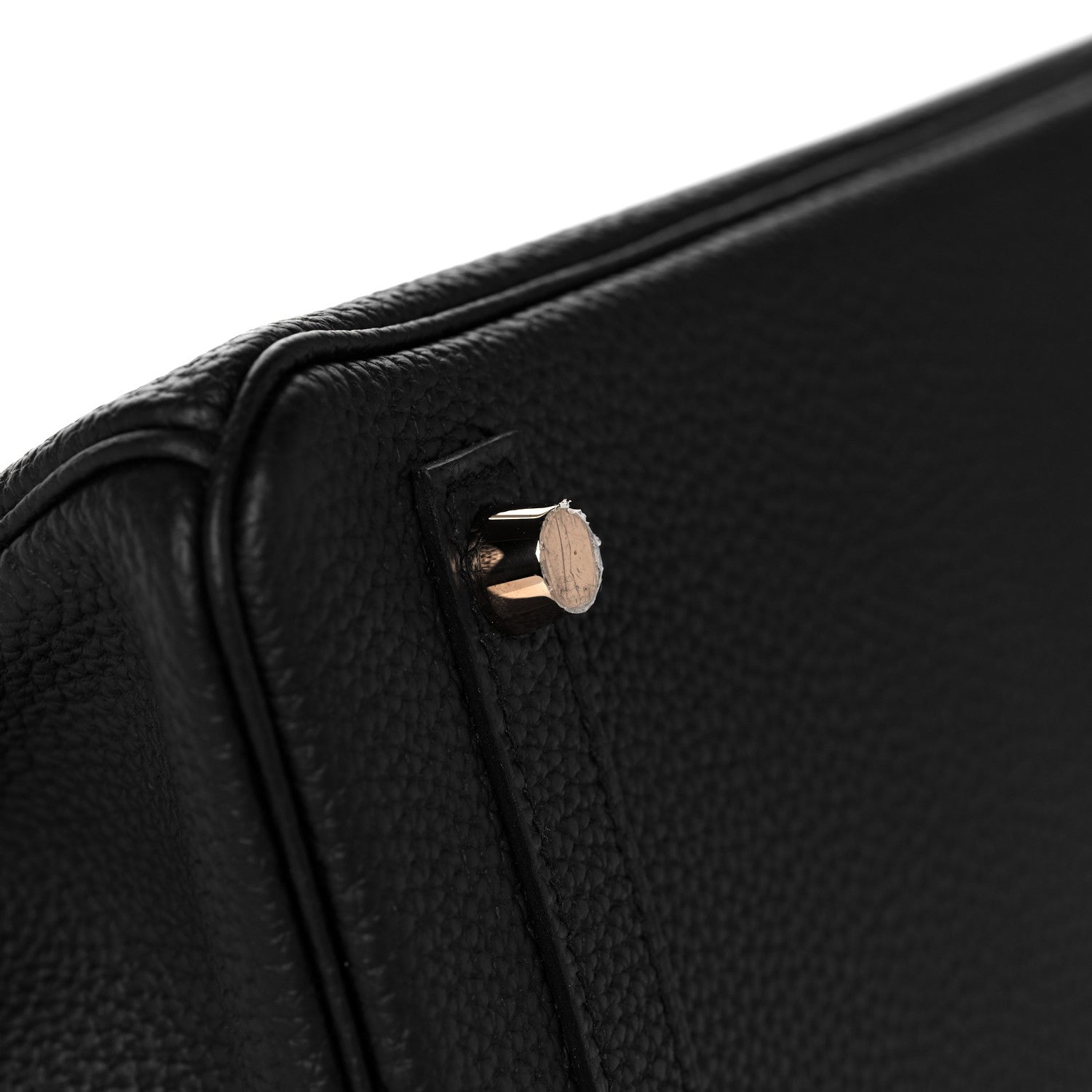 Hermes Togo Birkin 25 Black 9 of 35