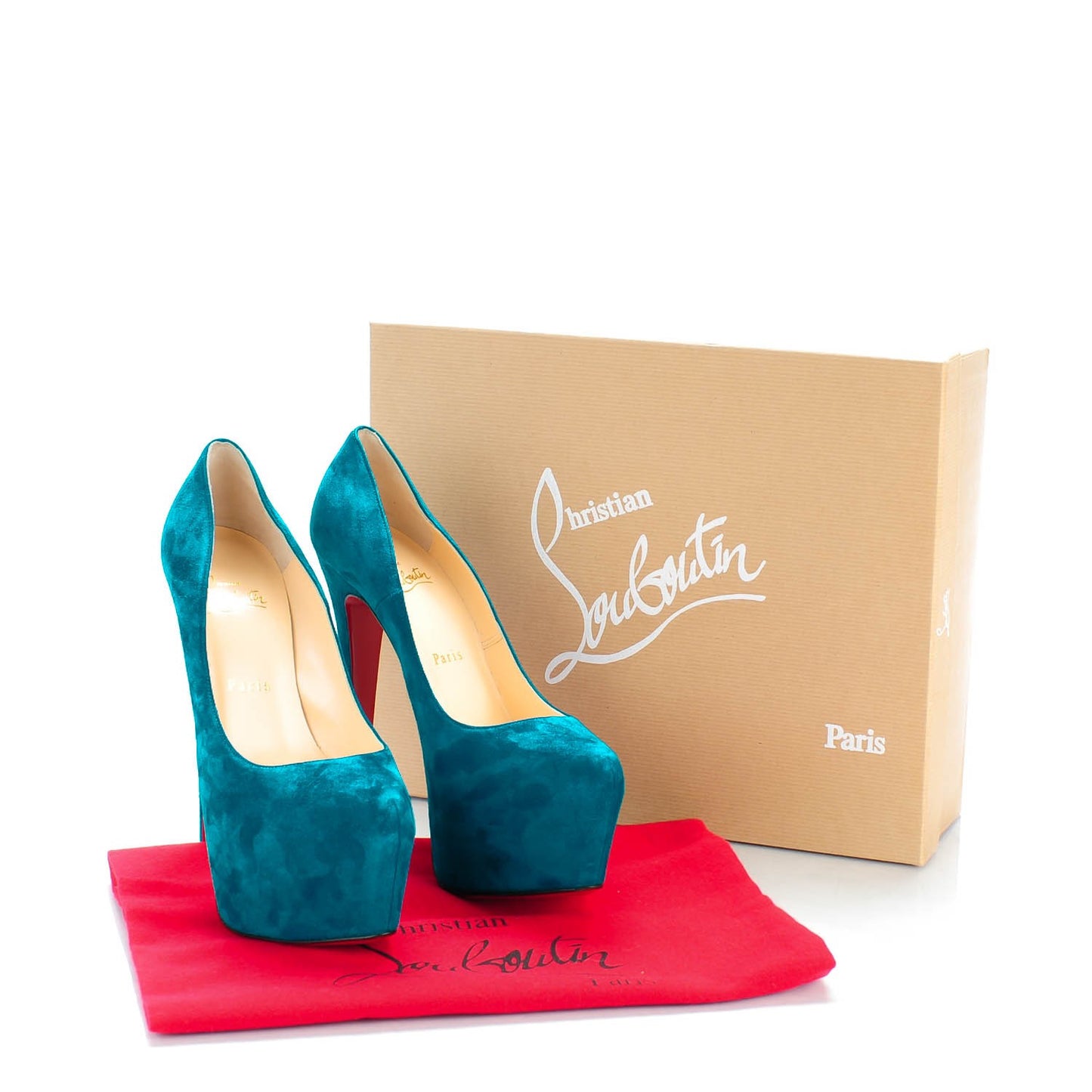 Suede Daffodile 160 Pumps 38.5 Peacock