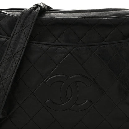 Chanel Lambskin Quilted Tassel Camera Case Black 9 of 16