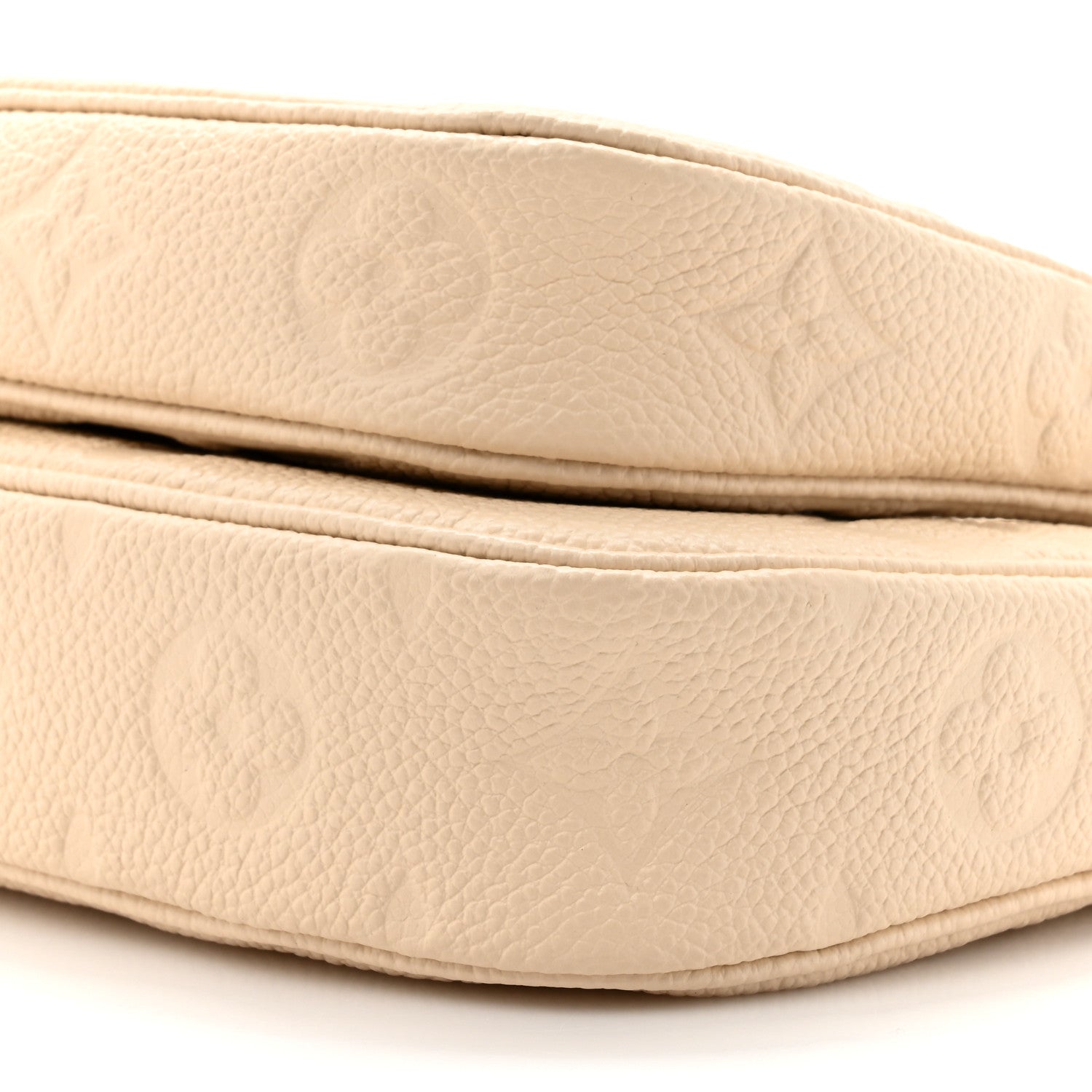 Louis Vuitton Empreinte Monogram Giant Multi Pochette Accessories Cream 9 of 10
