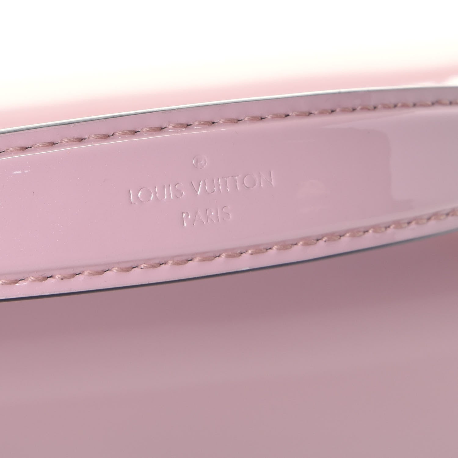 Louis Vuitton Patent Calfskin Monogram Cherrywood PM Rose Ballerine 6 of 8