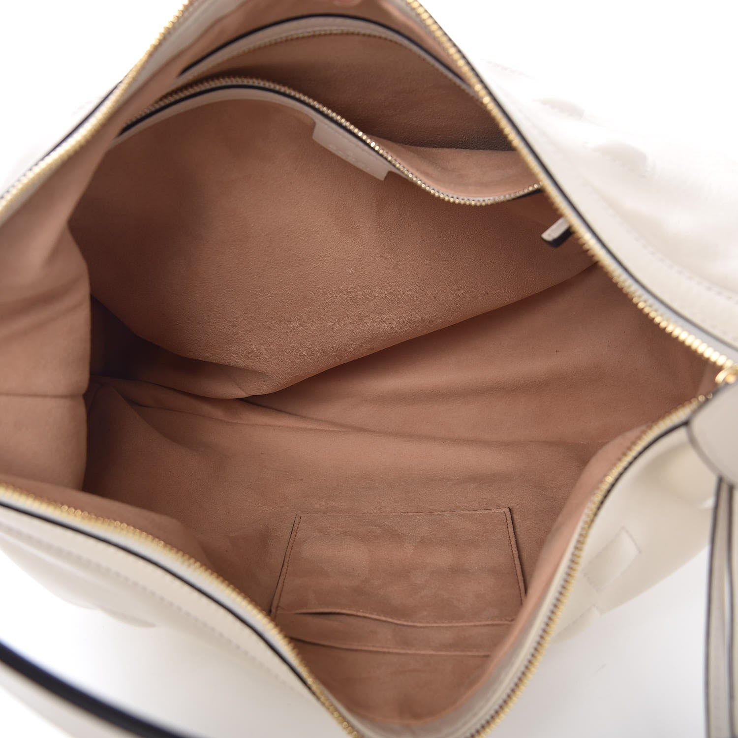 Gucci Apollo Calfskin GG Dadini Embroidered Large Hobo Mystic White 8 of 12