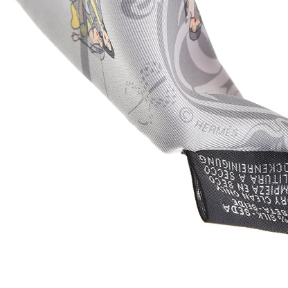 Hermes Silk Ex-Libris Les Parisie Twilly 5 of 5