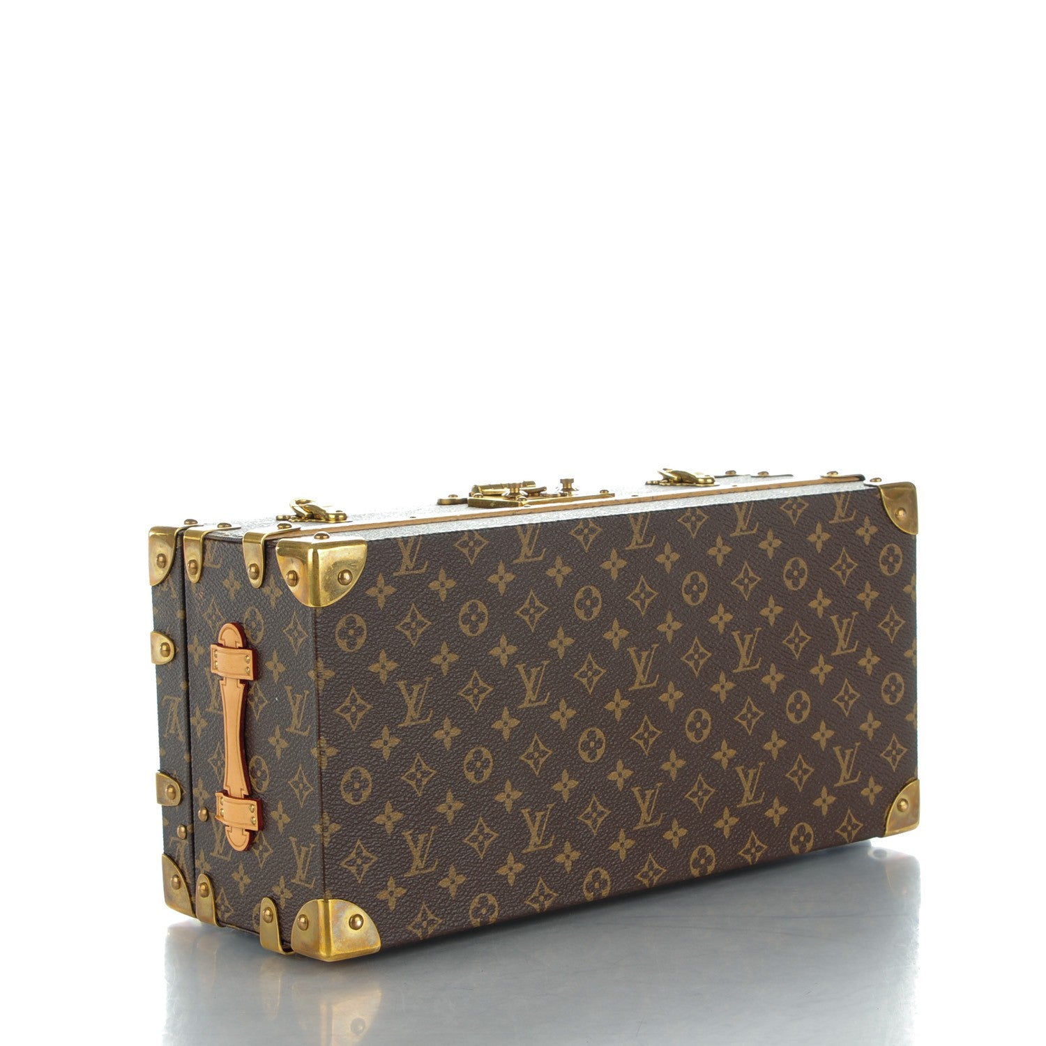 Louis Vuitton Monogram Malle Fleurs Trunk 4 of 9