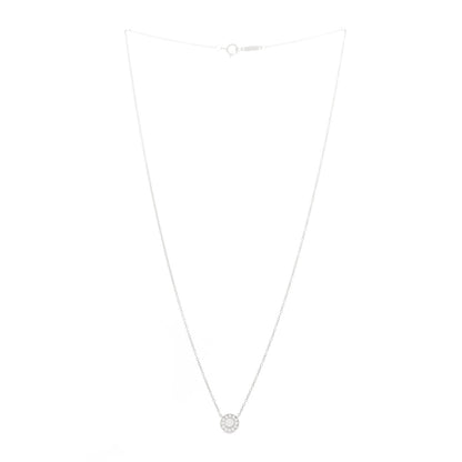 Tiffany Platinum Diamond .13ctw Circlet Pendant Necklace 3 of 6