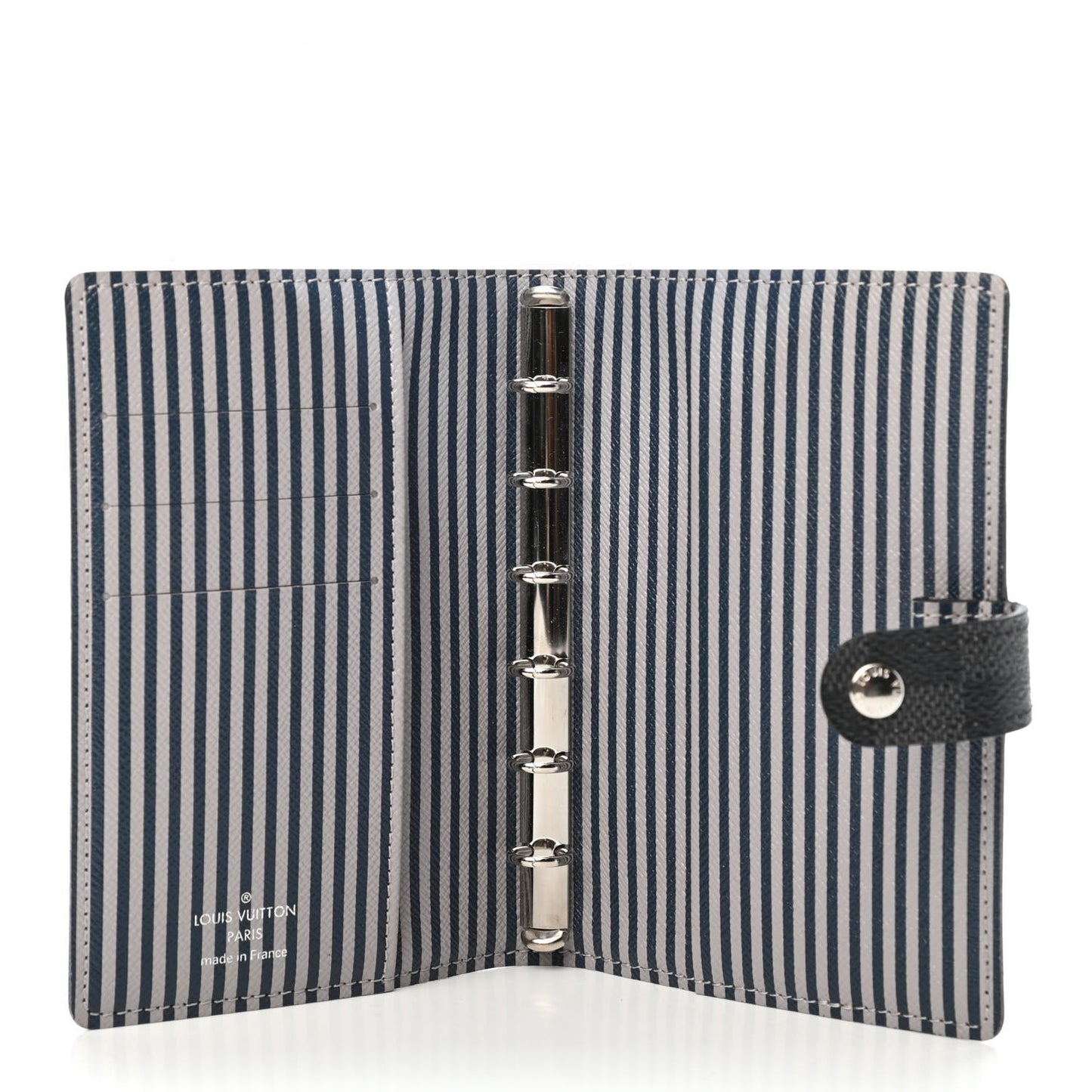 Damier Graphite Trunks and Locks Small Ring Agenda Cover