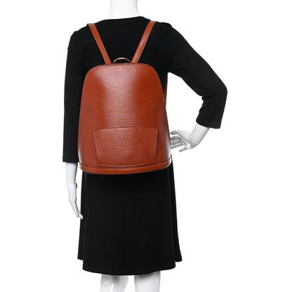 Louis Vuitton Epi Gobelins Backpack Kenyan Fawn 2 of 17