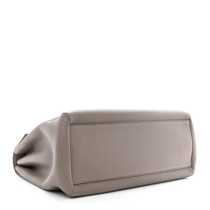 Celine Supple Grained Calfskin Large Soft 16 Bag Pebble 4 of 12