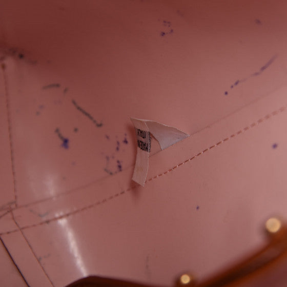 Calfskin Mini Bucket Bag Cammello Rosa