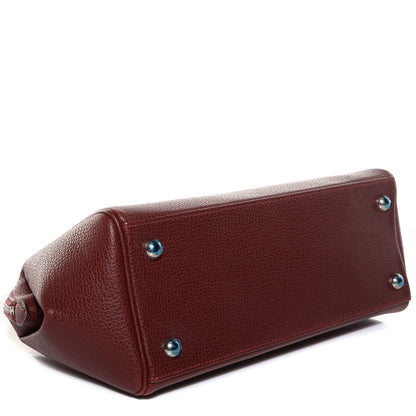 Hermes Vache Liegee Paris Bombay 27 Rouge H 4 of 16