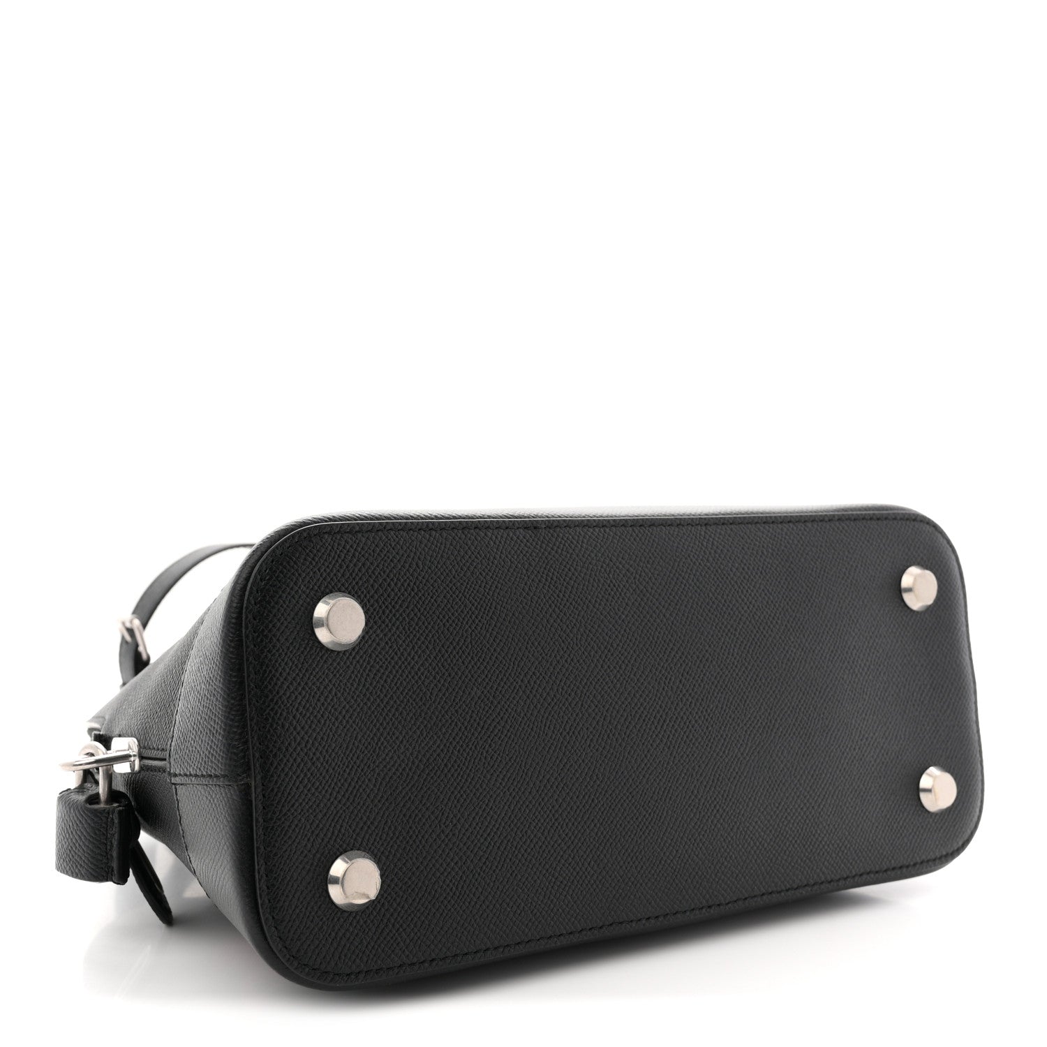 Balenciaga Signature Grained Calfskin Logo S Ville Top Handle Bag Black Rose Shocking 4 of 9