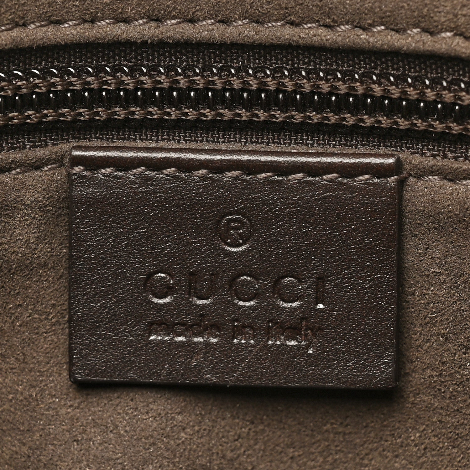 Gucci GG Supreme Monogram Medium Flat Messenger Bag Beige Brown 6 of 13