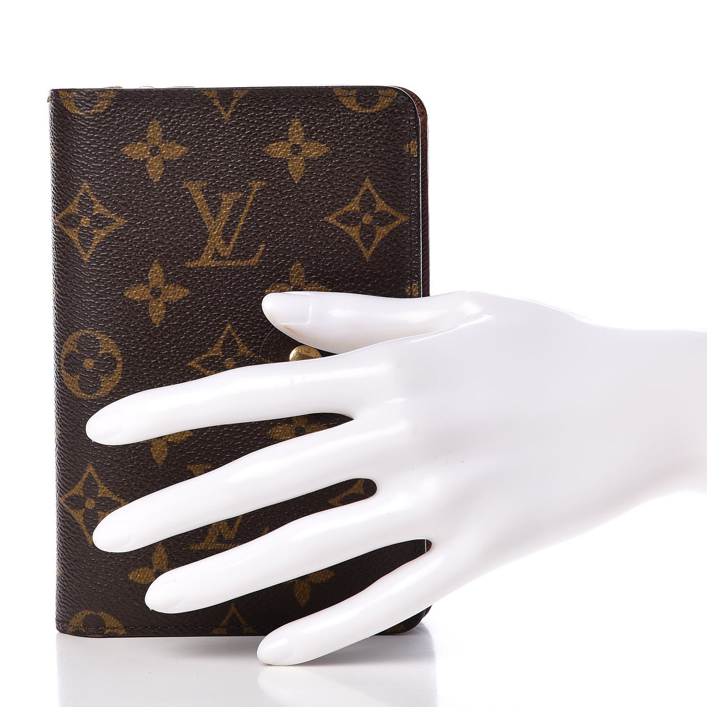 Monogram Zipped Papers Wallet