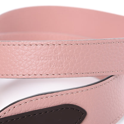 Louis Vuitton Calfskin Jersey Shoulder Strap Magnolia 3 of 4