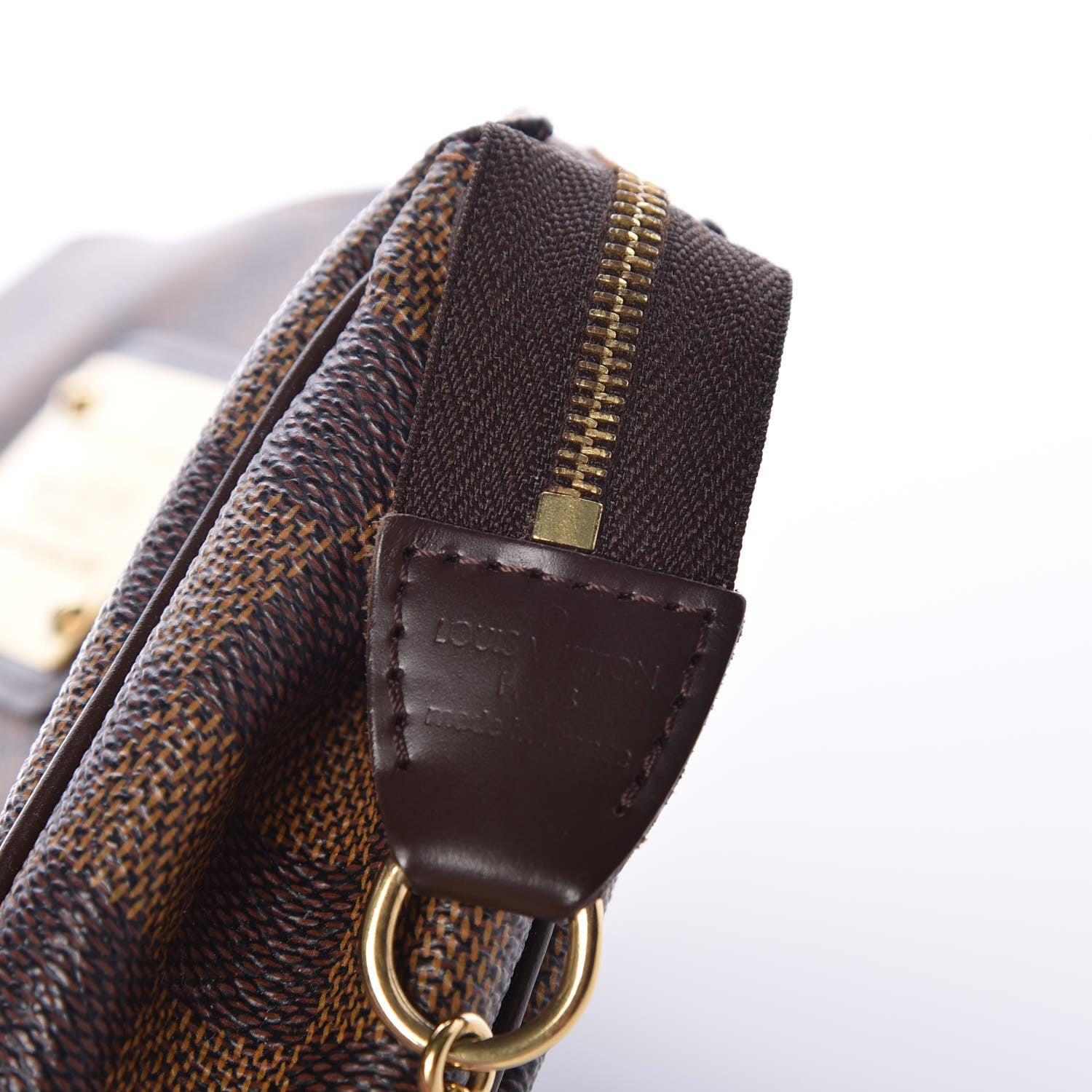 Louis Vuitton Damier Ebene Eva Clutch 7 of 10