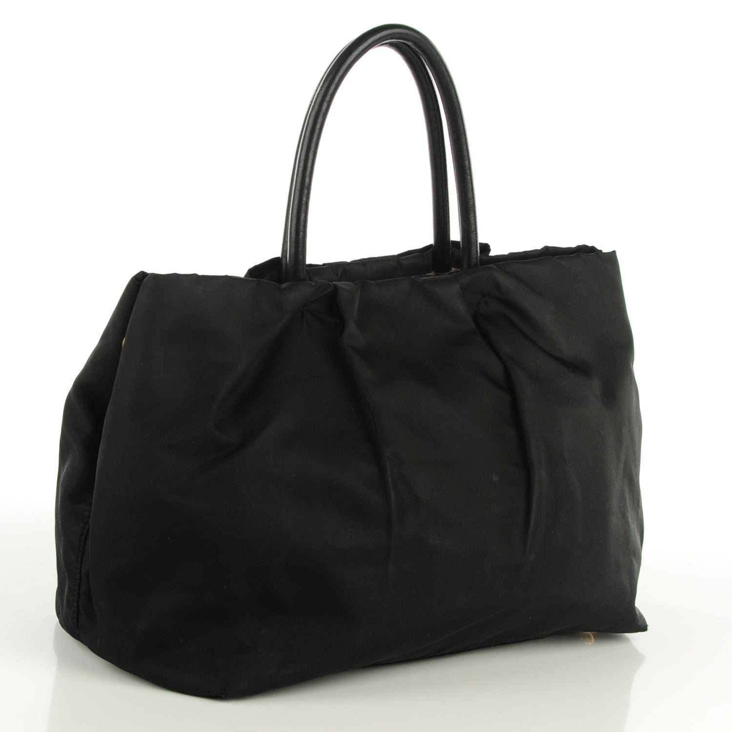 Prada Tessuto Fiocco Bow Tote Black 3 of 8
