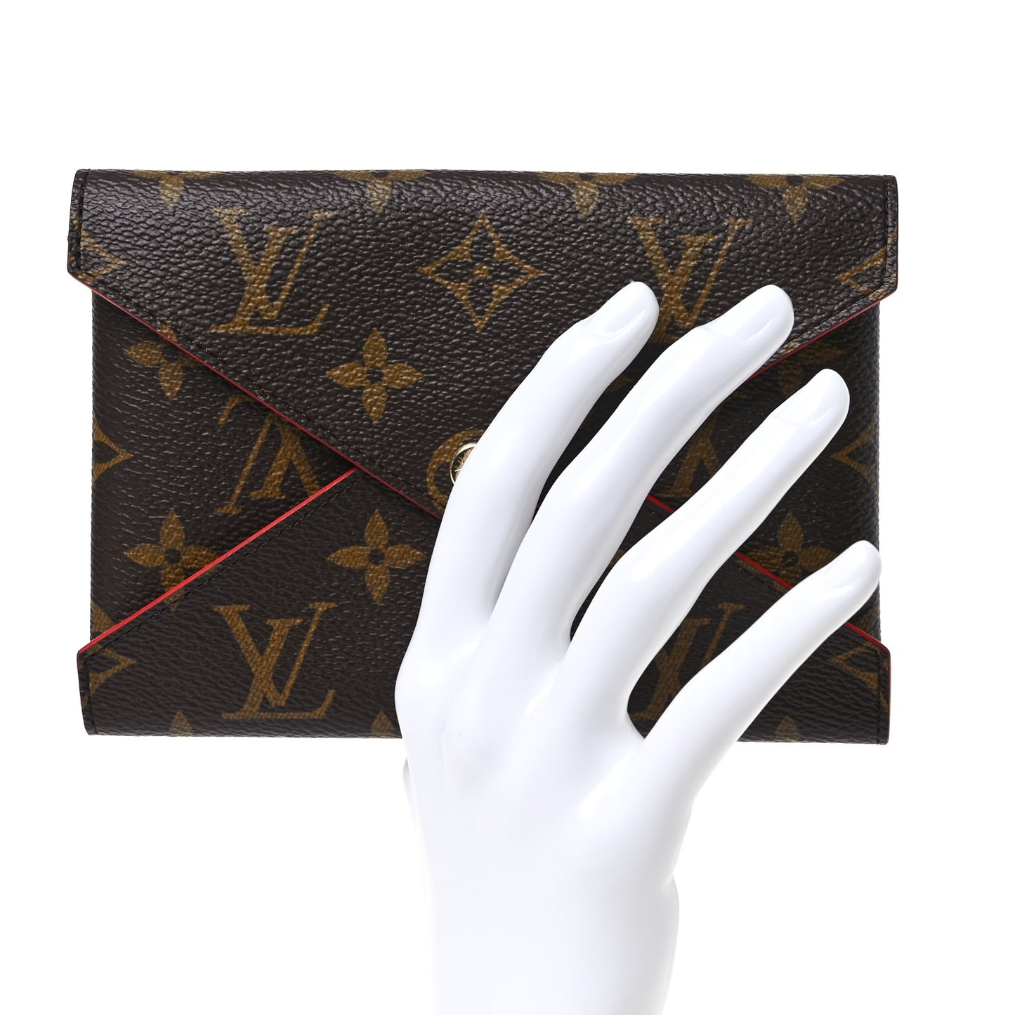 Monogram Medium Kirigami Pochette Insert Coquelicot