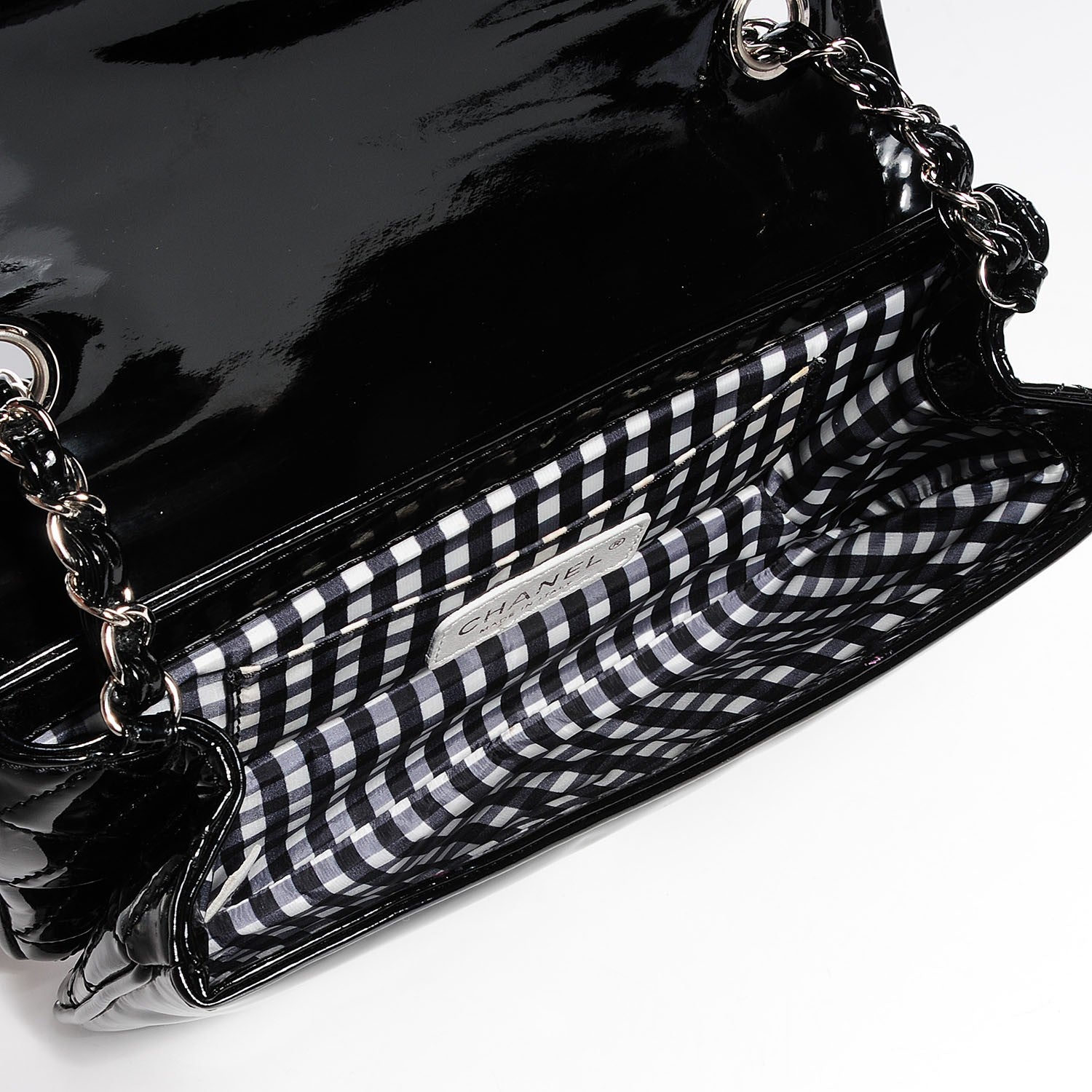 Chanel Vinyl Small Lipstick Flap Black 5 of 7