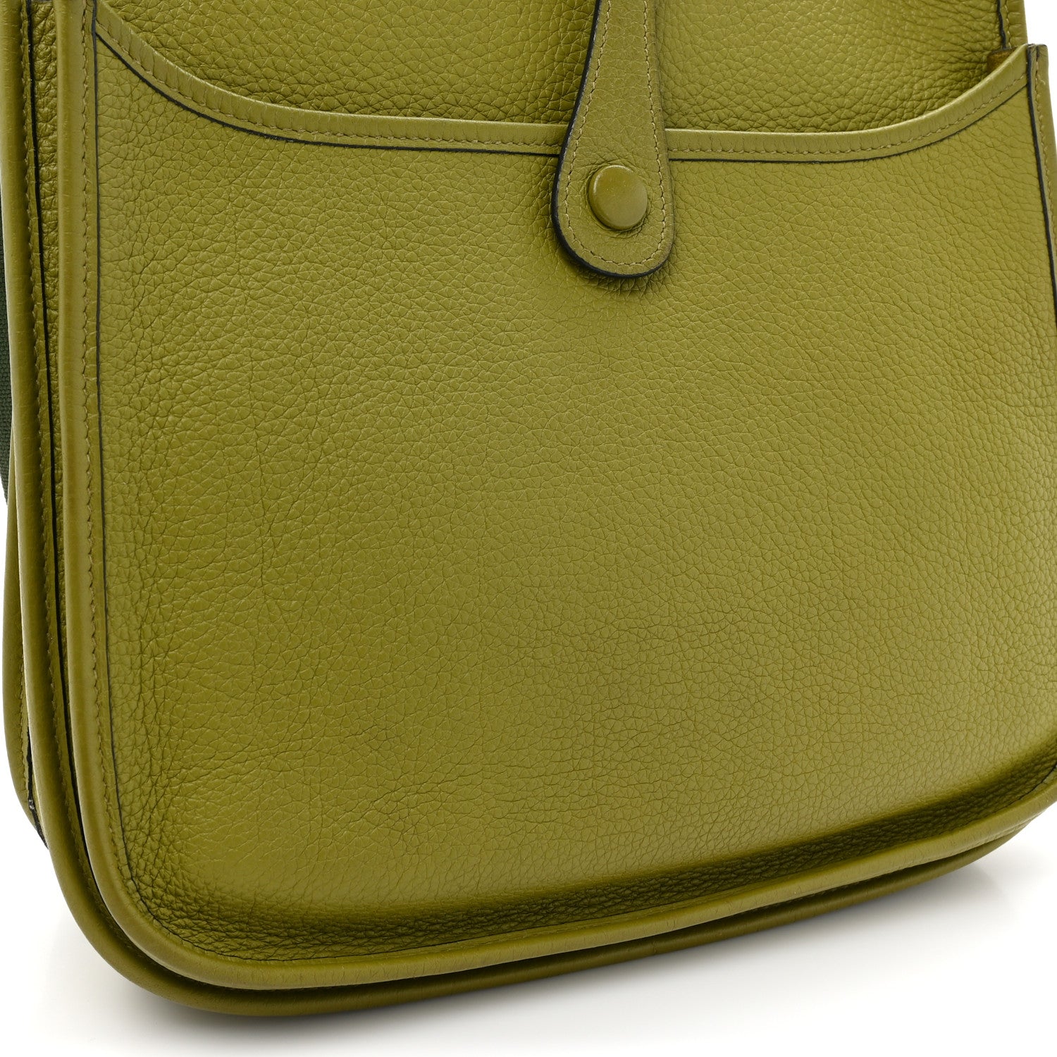 Hermes Taurillon Clemence Evelyne II PM Vert Chartreuse 12 of 12