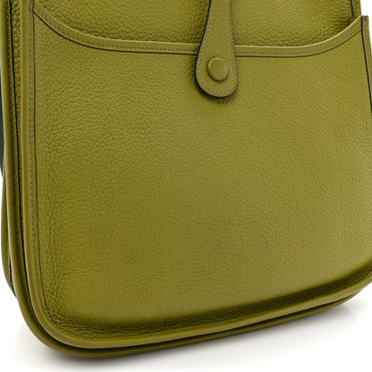 Hermes Taurillon Clemence Evelyne II PM Vert Chartreuse 12 of 12