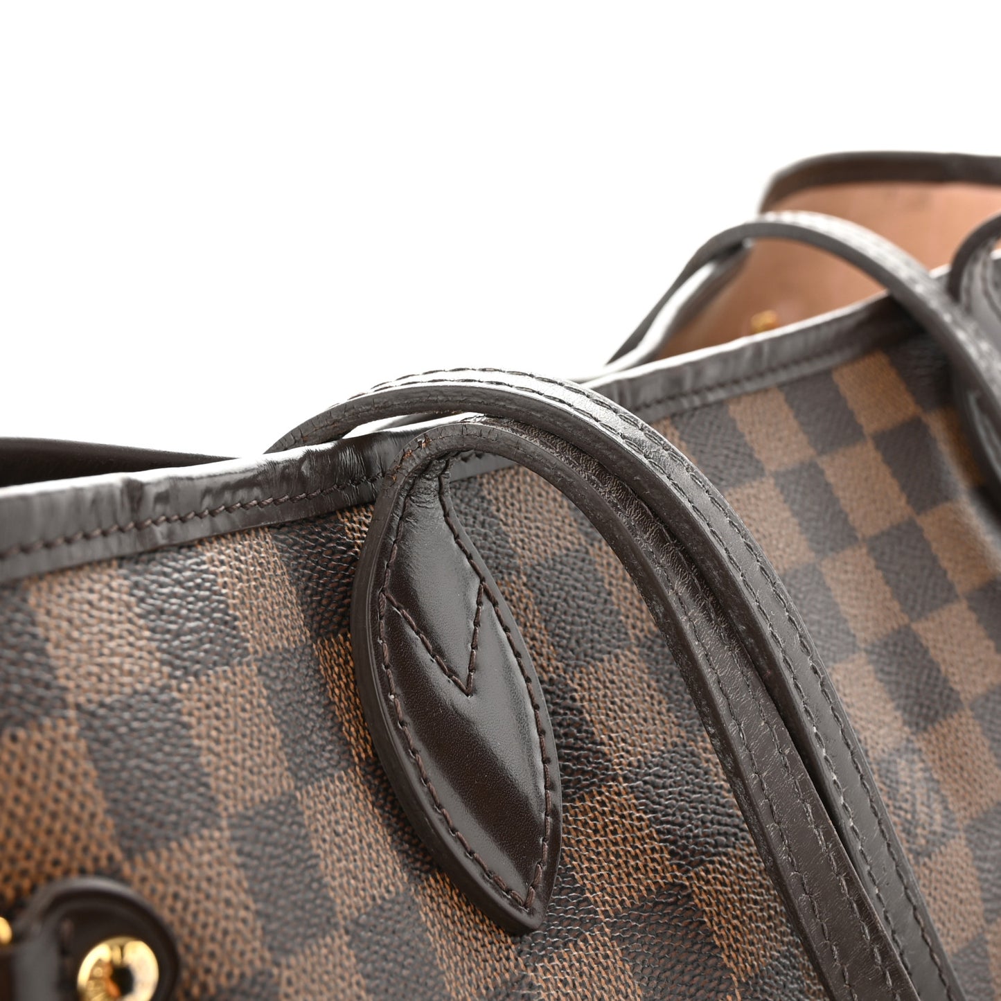 Damier Ebene Neo Neverfull MM Rose Ballerine