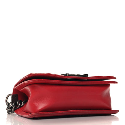 Chanel Galuchat Stingray Small Boy Flap Red 4 of 11
