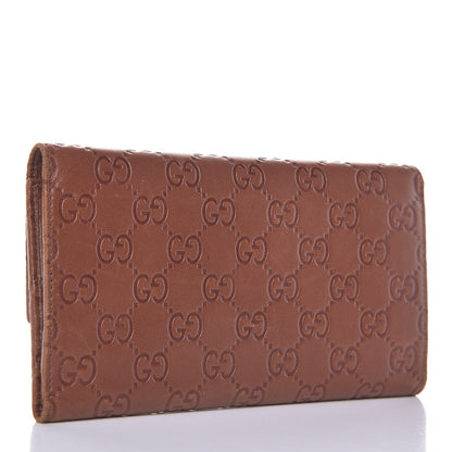 Gucci Guccissima Continental Flap Wallet Brown 3 of 11