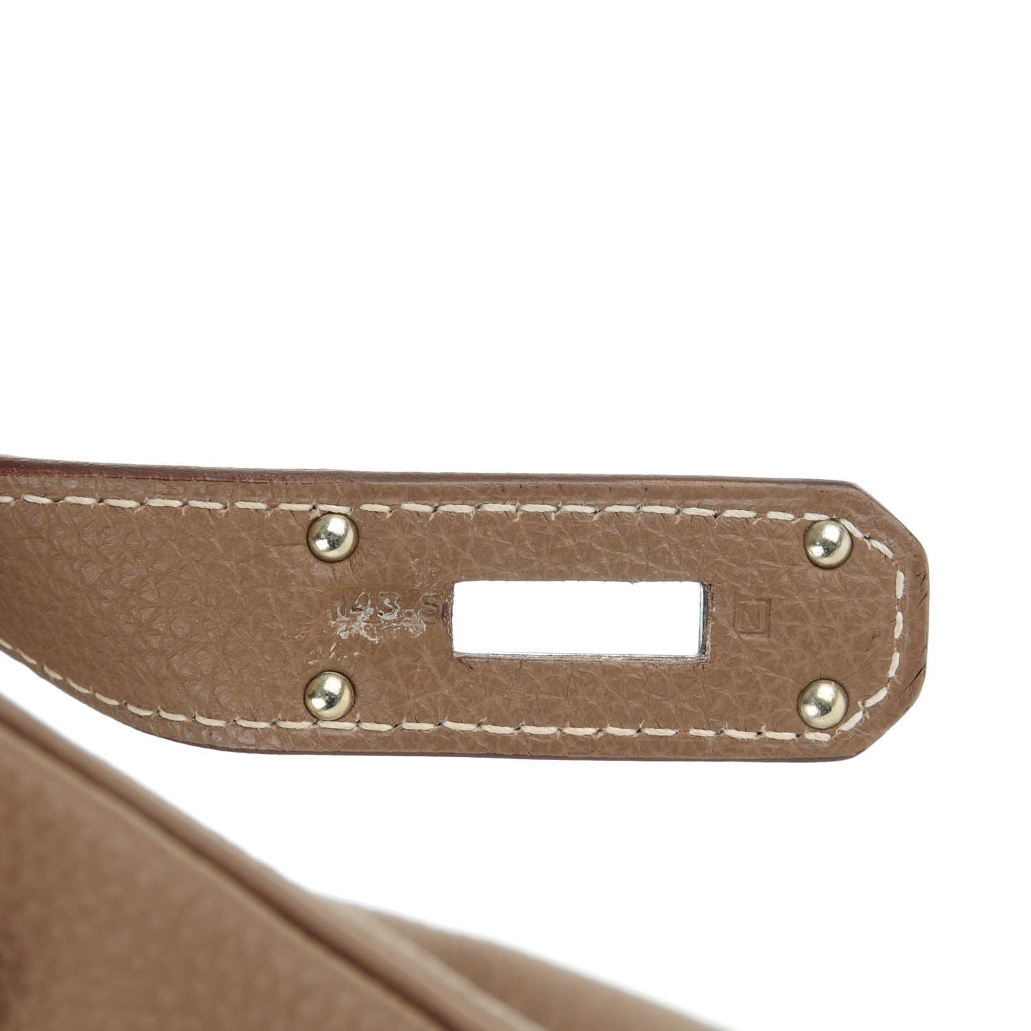 Hermes Togo Shoulder Kelly 40 Etoupe 11 of 21