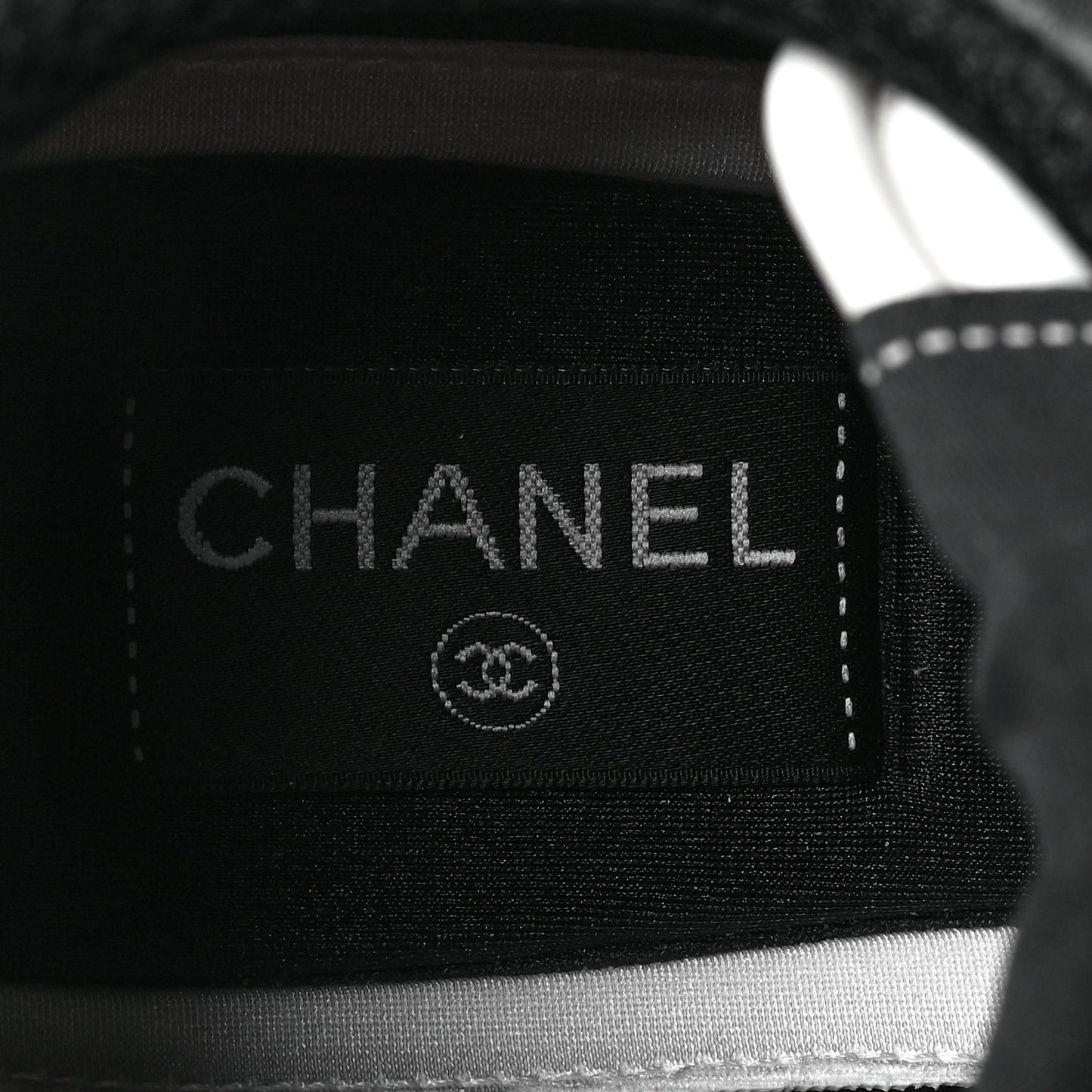 Lambskin Suede Calfskin Sneakers 39.5 Black White