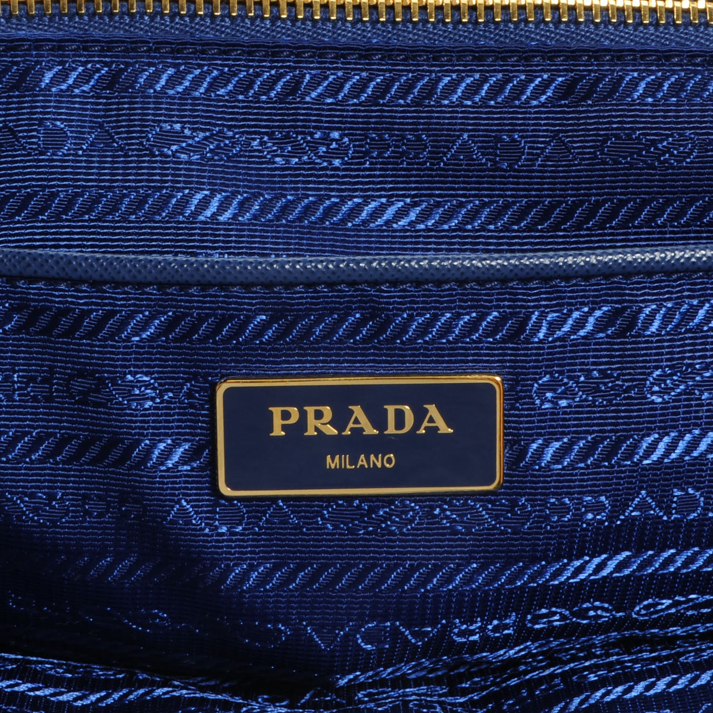 Tessuto Saffiano Tote Bleuette