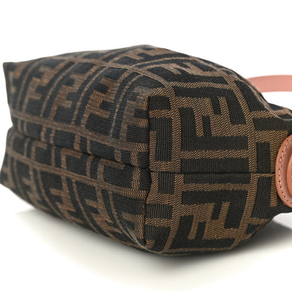 Fendi Zucca Cuoio Lucido Hobo Tobacco Bois de Rose 9 of 9