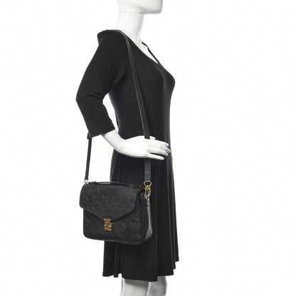 Louis Vuitton Empreinte Pochette Metis Black 2 of 10