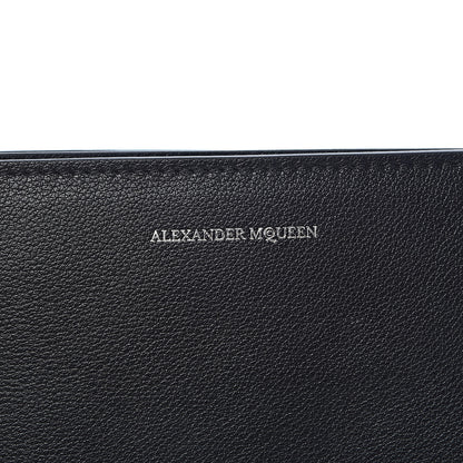 Alexander McQueen Grained Calfskin Twin Skull Crossbody Black 7 of 10