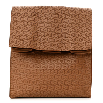 Saint Laurent Calfskin Monogram Deli Paper Bag Vintage Beige 1 of 11