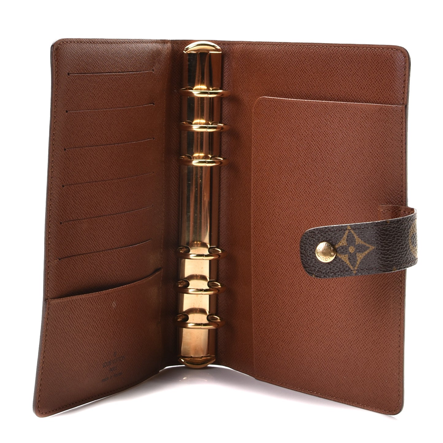 Monogram Medium Ring Agenda Cover
