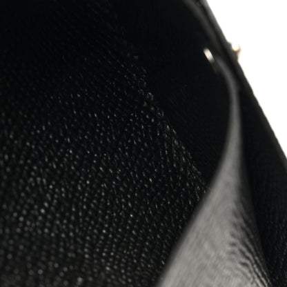 Hermes Epsom Bastia Coin Purse Black 5 of 7
