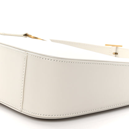 Saint Laurent Smooth Calfskin Le 5 A 7 Hobo Blanc Vintage 9 of 9